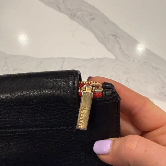 Hammitt Black Leather Wallet - Picture 6 of 7